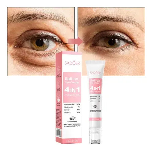 4 Em 1 Contorno Olhos Firmador Antissinais Rollon 20g Todo Tipo De Pele Dia/noite