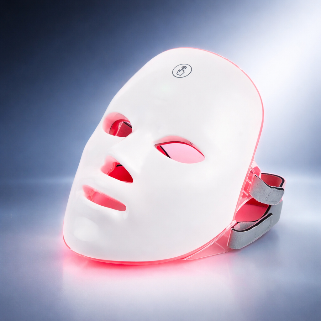 Máscara de terapia LED Facial 7 Cores SkinPulse Mask™ Rejuvenescimento e Firmeza da Pele - últimas unidades