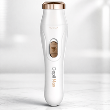 Depil Max Depilador Elétrico 3 em 1 Profissional - Barbear + Aparador + Acabamento | À Prova D'Água - últimas unidades