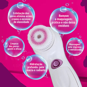 Escova de Limpeza Facial Clean Pro +