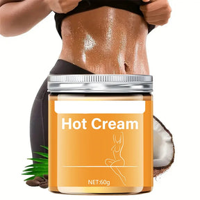 Creme de massagem hidratante para definir abdômen vitamina E e glicerina, sem álcool, hidratante