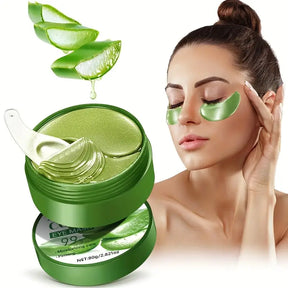 Máscara Suavizante Para os Olhos com Colágeno e Aloe Vera